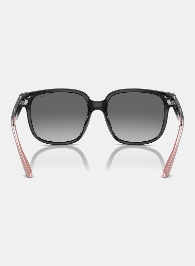 Armani Exchange Full Rimmed Square Sunglasses 0AX4136SU 56 821111 - Image 3